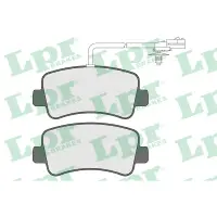 Set placute frana, frana disc LPR 05P1578