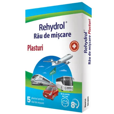 Rehydrol Rau de Miscare plasturi, MBA Pharma | 5 Plasturi