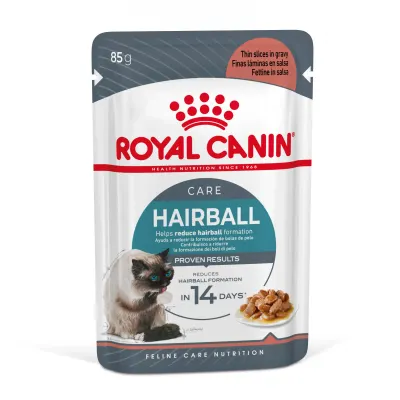 Royal Canin Hairball Care Adult hrana umeda pisica, limitarea ghemurilor de blana (in sos) 85g