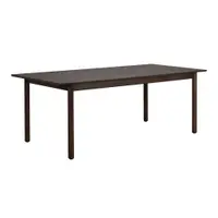 Masă de dining extensibilă din lemn de stejar 90x205 cm Derrymore – Rowico