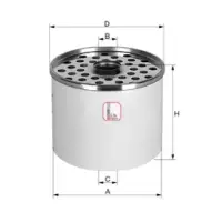 Filtru combustibil SOFIMA S 8111 NC