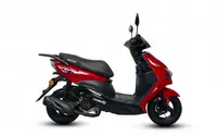 Scuter Barton Flash 50cc, culoare rosu