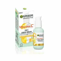 Cremă-Ser Garnier Skinactive, Vitamina C, SPF 25, 50 ml
