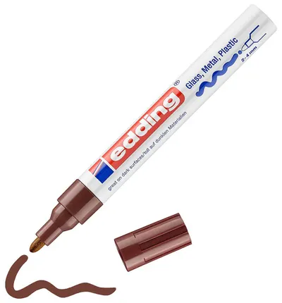 Marker permanent Edding 750 - maro