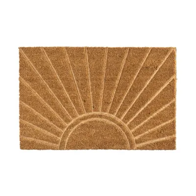Covoraș de intrare din fibre de nucă de cocos 40x60 cm Sun – Casa Selección
