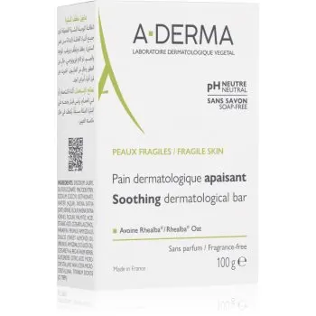 A-Derma Essentials Dermatological Bar baton dermatologic pentru curatare pentru piele sensibila si iritata