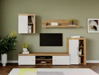 Mobila sufragerie - Living Milan C2 Stejar