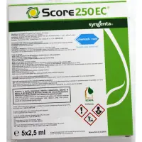 Score 250EC 2,5 ml, fungicid sistemic, Syngenta, Rapan, Monilioza, Fainare, Alternarioza, Basicarea frunzelor; (cais, capsun, cires, mar, piersic, rapita, sfecla zahar, tomate, visin) - Default Title
