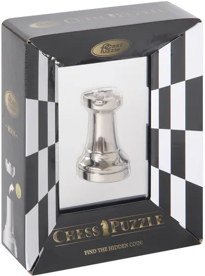 Puzzle logic metalic Hanayama - Cast Chess Rook