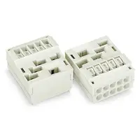 Conductor support; 5-pole; 2,50 mm²; white