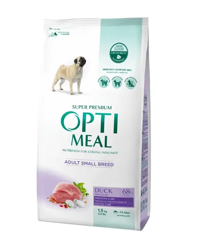 Optimeal Adult Mini - Hrana uscata super-premium - Rata - 4kg