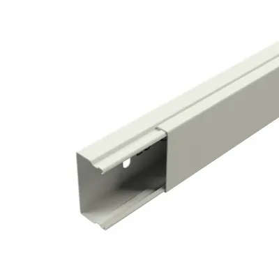 Canal mini-cablu cu perforare inferioara, cu capac LLK 16.030 C