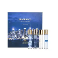 Set Fragrance Collection for Men by Ahmed Al Maghribi, Barbati, 4 x 15 ml
