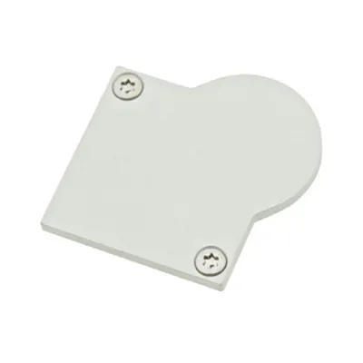 Profile end cap TBE Rund closed incl. screws