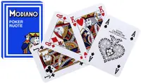 Carti de poker Modiano Poker Route - spatele albastru