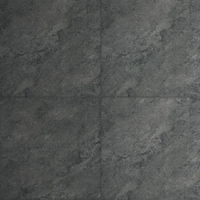 Gresie antiderapanta exterior / interior Montana Anthracite 60X60X2 cm mata portelanata rectificata aspect ciment