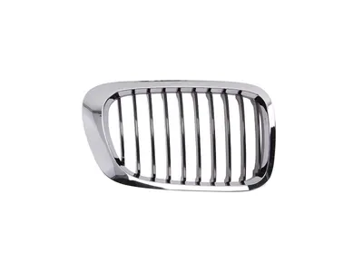 Grila radiator Dreapta potrivit BMW 3 (E46) 1.6-3.2 1997-2007 1998-2003 - (crom/negru)