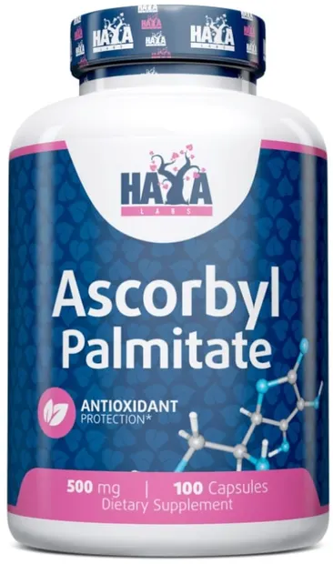 Ascorbyl Palmitate, 500 mg, 100 capsule, Haya Labs