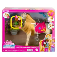 Calut cu sunete si accesorii, Barbie, The Great Horse Chase, HXJ42
