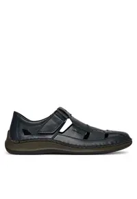 Pantofi barbati - bleumarin piele naturala