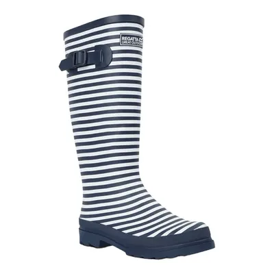 Ghete Wellington Natură Regatta Fairweather III Contrast Cu Dungi Femei