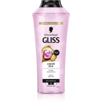 Schwarzkopf Gliss Liquid Silk sampon pentru regenerare pentru intarire si stralucire
