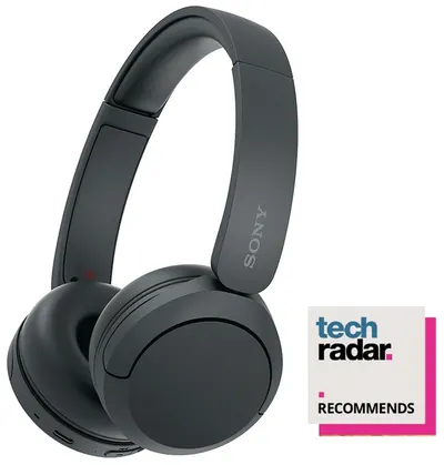 Căști wireless cu microfon Sony - WH-CH520, negre