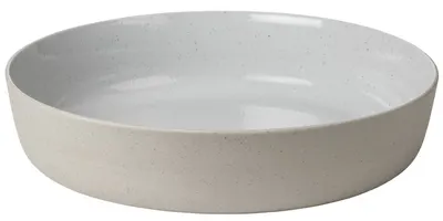 Bol mare de salată Blomus - Sablo, 34.5 cm, gri deschis