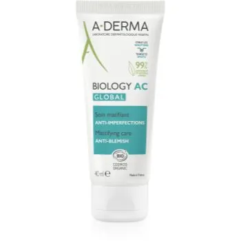 A-Derma Biology AC tratament matifiant impotriva imperfectiunilor pielii