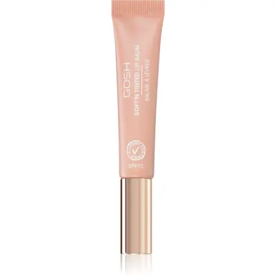 GOSH COPENHAGEN Soft`n Tinted balsam de buze tonifiant SPF 15 culoare 002 Nougat 8 ml