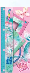 Set geometric Colorino - Dreams, 4 piese