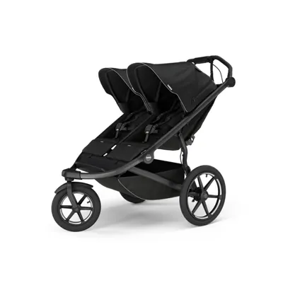 Carucior Thule Urban Glide 3 Double cu catarama hamului magnetica, Black