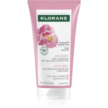Klorane Peony Soothing Sensitive Hair Scalp Conditioner balsam de păr pentru piele sensibila