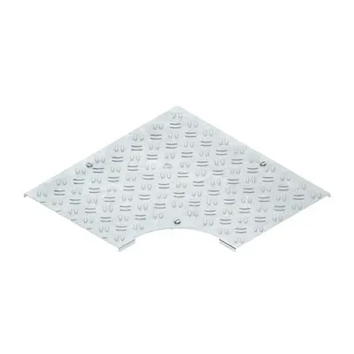 Capac pentru cot 90°, antiderapant R10 conform. conform DIN 51130 cu nervuri ridicate pe toata suprafata si dispozitive de fixare pre-asamblate RESDVRS 500-2.0 S