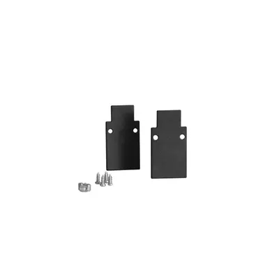 ULTRA SLIM MAGNETIC Nisipiu Negru Aluminiu Cap End Cap For 9550010-11-12-13