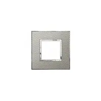 French and German standard plate versiune patrata 2 module - signature cube