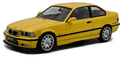 Model de colecție SOLIDO Moderne: Automobile - BMW M3 Coupe M3, Dakar Yellow, 1999