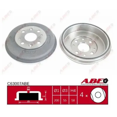 Tambur frana ABE C63007ABE