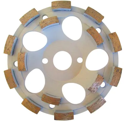 Cupa diamantata rand dublu "dinti scurti" - Beton 180x22.2mm Profesional Standard - DXDH.4207.180