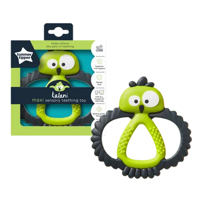 Inel gingival Kalani Maxi Verde +3 luni, 1 bucata, Tommee Tippee