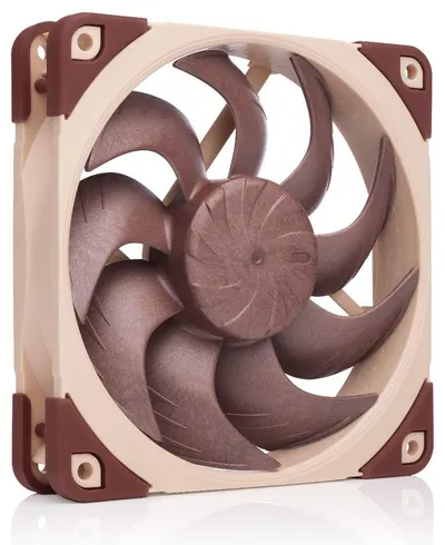 Ventilator Noctua – NF-A12x25 G2 PWM, 120 mm, maro/bej