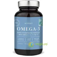 Omega-3, 6, 9 & 11 Ulei de Peste din Pastrav Danez 120cps