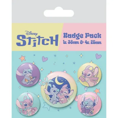 Set 5 Insigne Lilo & Stitch - Planetary