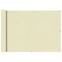 Gossi prelata balcon din material textil oxford, 75 x 600 cm, bej