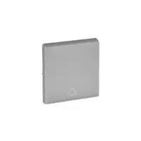 Capac Valena Life - push-button - Sonerie BELL symbol - aluminiu