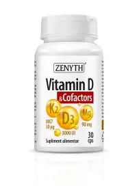 Vitamina D si Cofactors, 30cps - Zenyth