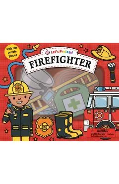Let's Pretend: Firefighter Set: With Fun Puzzle Pieces