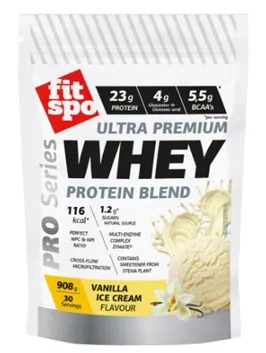 Pro Series Ser proteic din zer, înghețată de vanilie, 908 g, FitSpo