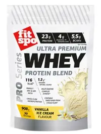 Pro Series Ser proteic din zer, înghețată de vanilie, 908 g, FitSpo