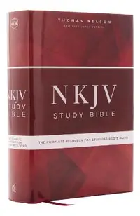 NKJV Study Bible, Hardcover, Red Letter Edition, Comfort Print: The Complete Resource for Studying God's Word